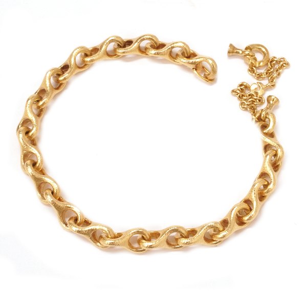 Ole Lynggaard Copenhagen 14kt Gold "8"-Armband. L: 18cm