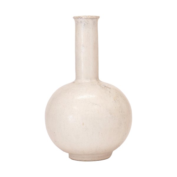 Arne Bang Steinzeugvase 144. H: 16cm